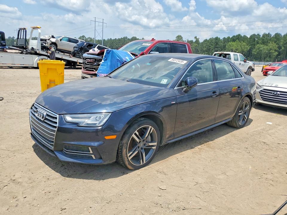 2017 Audi A4 VIN WAUENAF48HN021052 COPART salvage auction — MECHANICAL, La - Certificate Of Title, sold $1,950 on 2026-07-28 (photo 1)