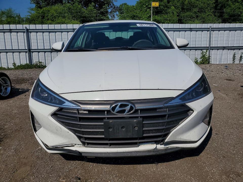 2020 Hyundai Elantra VIN KMHD74LF7LU061522 COPART salvage auction — FRONT END, On - Permit Salvage, sold $2,650 on 2026-07-28 (photo 5)