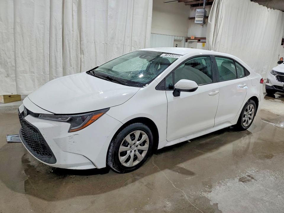 2022 Toyota Corolla VIN 5YFEPMAE5NP371767 COPART salvage auction — FRONT END, La - Certificate Of Title, sold $7,400 on 2026-08-03 (photo 1)
