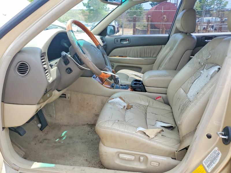 1999 Lexus Ls 400 VIN JT8BH28F4X0142673 COPART salvage auction — MECHANICAL, Sc - Certificate Of Title, sold $250 on 2026-07-10 (photo 7)