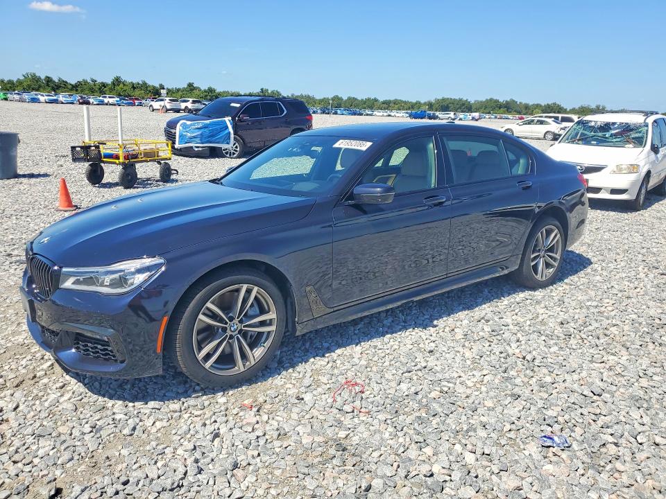 2018 BMW 7er VIN WBA7F2C59JB238674 COPART salvage auction — SIDE, Fl - Certificate Of Destruction, sold $6,600 on 2026-08-04 (photo 1)