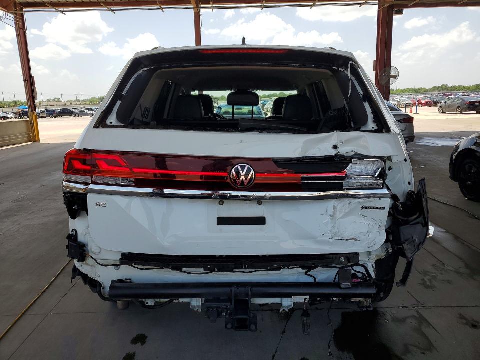 2024 Volkswagen Atlas VIN 1V2HR2CA3RC554667 COPART salvage auction — REAR END, Va - Certificate Of Title, sold $14,300 on 2026-08-20 (photo 6)