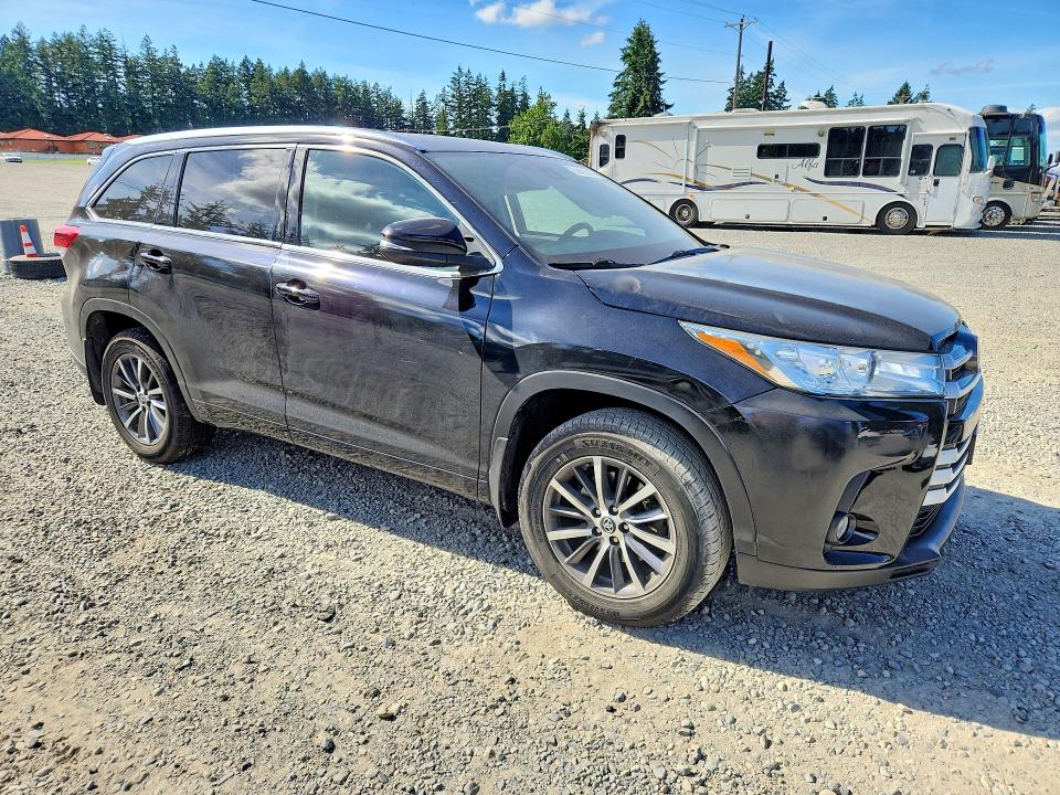 2018 Toyota Highlander VIN 5TDJZRFH9JS905993 COPART salvage auction — SIDE, Wa - Bill Of Sale, sold $6,300 on 2026-07-21 (photo 4)