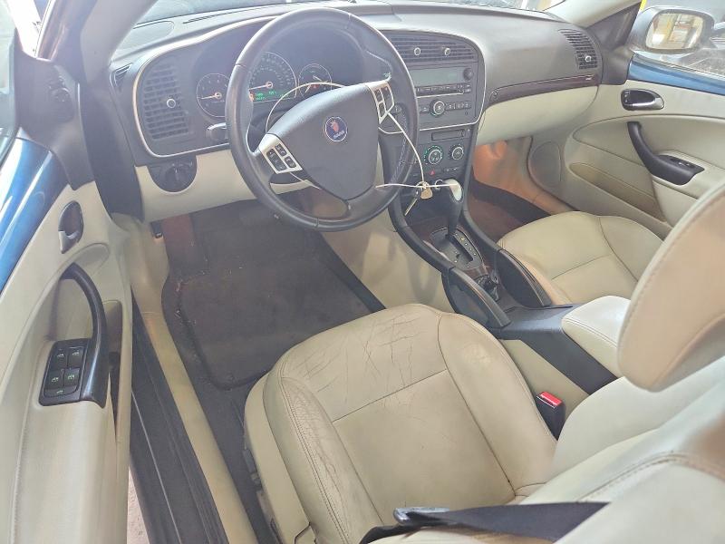 2007 Saab 9-3 VIN YS3FD79Y876002689 COPART salvage auction — FRONT END, Mo - Salvage Certificate Of Title, sold $70 on 2026-08-11 (photo 8)