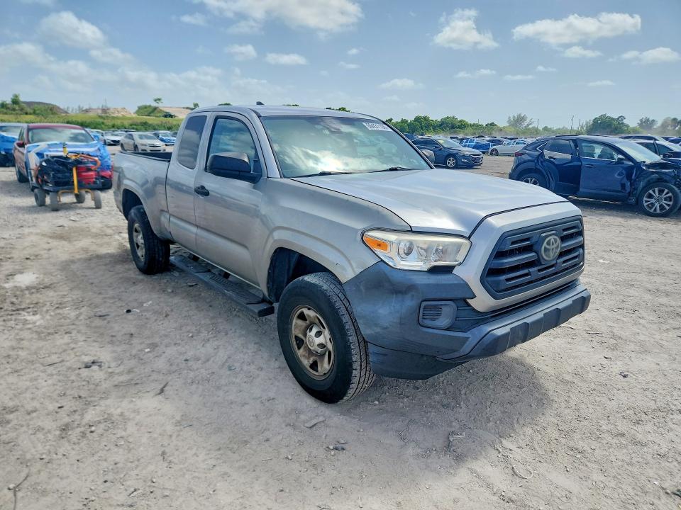 2019 Toyota Tacoma VIN 5TFRX5GN4KX149734 COPART salvage auction — FRONT END, Salvage Title, sold $10 on 2026-07-28 (photo 4)