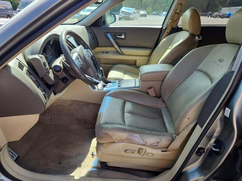 2008 Infiniti Fx35 VIN JNRAS08U68X101732 COPART salvage auction — MINOR DENT/SCRATCHES, AL - CERT OF TITLE-REBUILT, sold $250 on 2026-07-27 (photo 7)