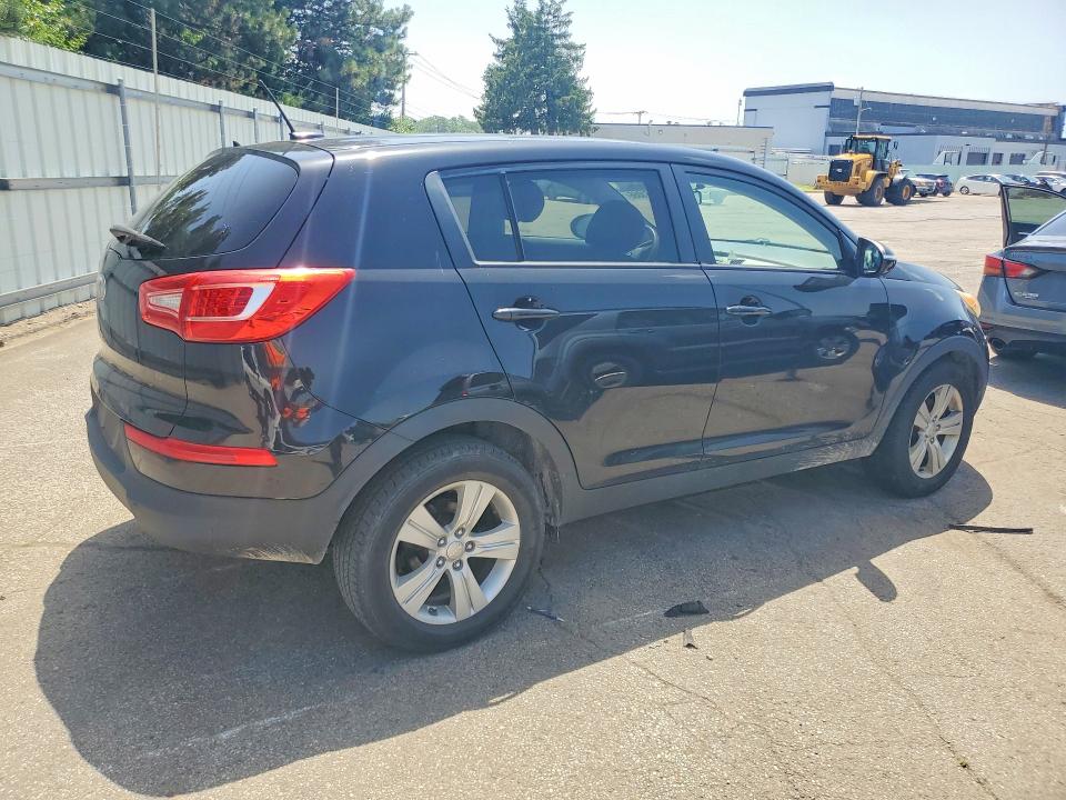 2013 Kia Sportage VIN KNDPB3A27D7444497 COPART salvage auction — FRONT END, Oh - Cert Of Title-Salvage, sold $80 on 2026-07-29 (photo 3)