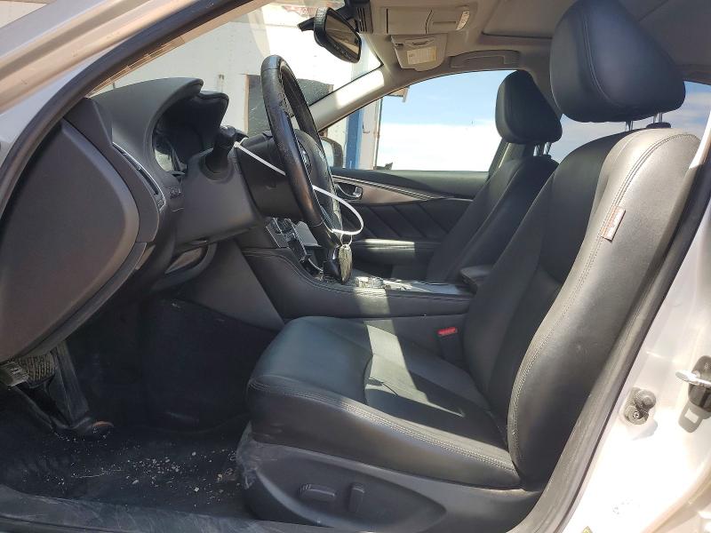 2017 Infiniti Q50 VIN JN1EV7APXHM739671 COPART salvage auction — FRONT END, AZ - CERT OF TITLE - SALVAGE, sold $1,600 on 2026-07-30 (photo 7)