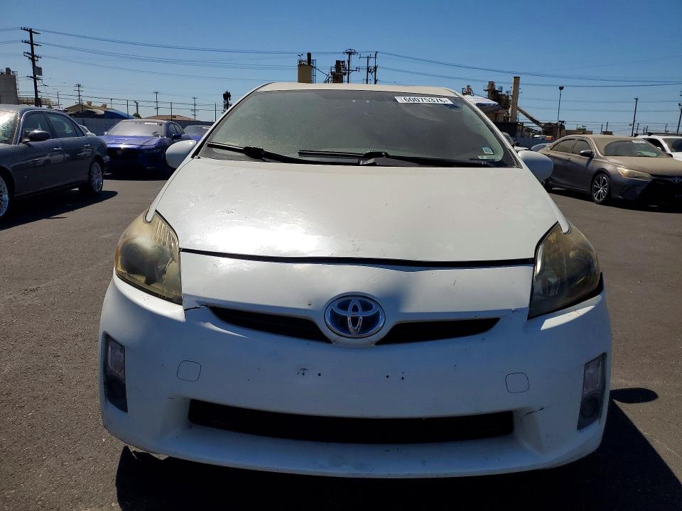 2011 Toyota Prius VIN JTDKN3DU0B1399854 COPART salvage auction — FRONT END, Ca - Salvage Certificate, sold $1,100 on 2026-07-20 (photo 5)