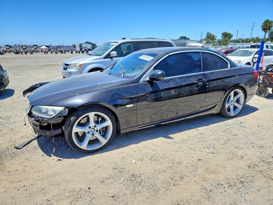 2011 BMW 3 series VIN WBADX7C59BE743286 COPART salvage auction — FRONT END, CA - SALVAGE CERTIFICATE, sold $2,850 on 2026-07-17 (photo 1)