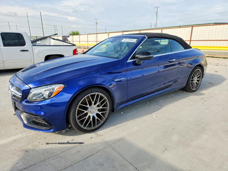 2017 Mercedes-benz C-klasse amg VIN WDDWK8GB4HF471769 — COPART salvage auction photo