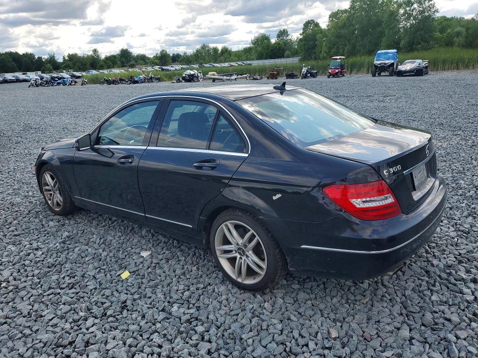 2012 Mercedes-benz C-klasse VIN WDDGF8BB2CA669871 COPART salvage auction — HAIL, Oh - Certificate Of Title, sold $500 on 2026-08-06 (photo 2)