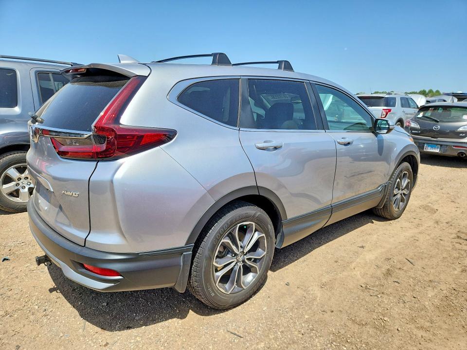 2021 Honda Cr-v VIN 5J6RW2H89ML016577 COPART salvage auction — FRONT END, Il - Salvage Certificate, sold $9,700 on 2026-07-28 (photo 3)