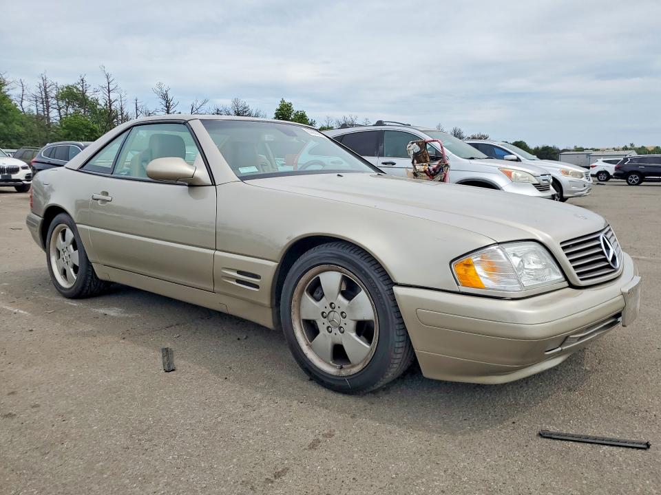 1999 Mercedes-benz Sl-class VIN WDBFA68F4XF183072 COPART salvage auction — MINOR DENT/SCRATCHES, NY - CERTIFICATE OF TITLE, sold $3,350 on 2026-07-15 (photo 4)