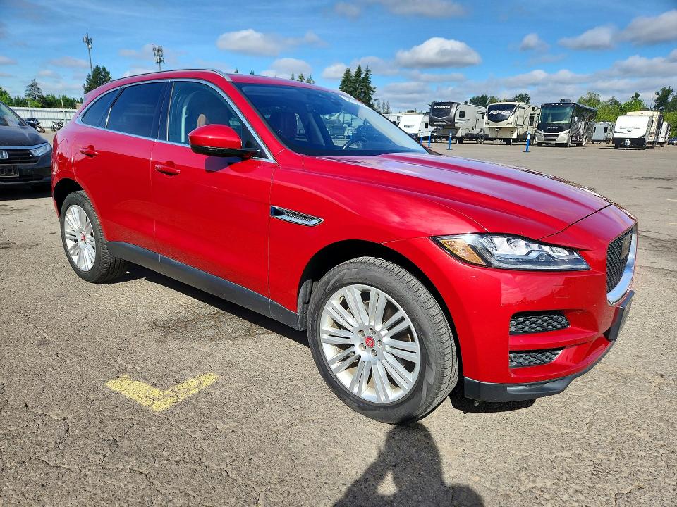 2019 Jaguar F-pace VIN SADCN2GX0KA366930 COPART salvage auction — MECHANICAL, Or - Certificate Of Title, sold $4,550 on 2026-07-18 (photo 4)