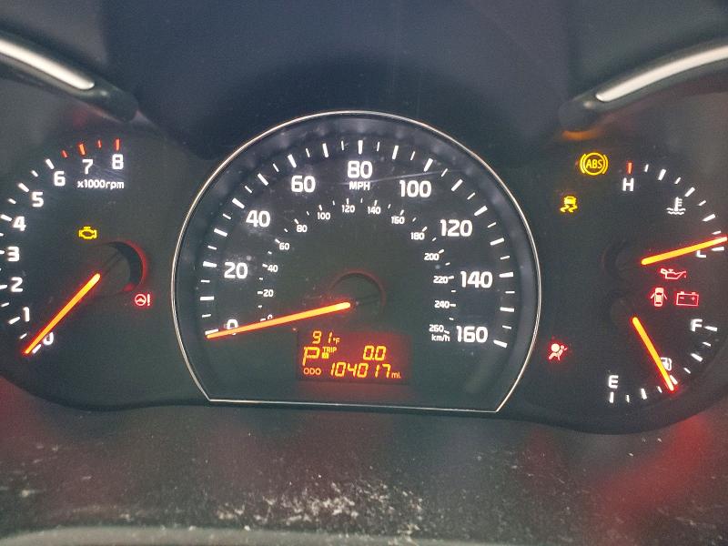 2014 Kia Sorento VIN 5XYKT3A61EG444669 COPART salvage auction — SIDE, Al - Certificate Of Title, sold $750 on 2026-07-28 (photo 9)
