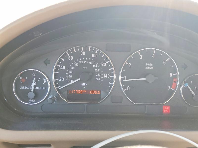 2001 BMW Z3 VIN WBACN33471LM01122 COPART salvage auction — FRONT END, CA - SALVAGE CERTIFICATE, sold $500 on 2026-08-04 (photo 9)