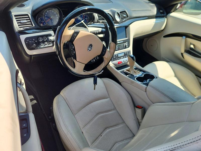 2017 Maserati Granturismo VIN ZAM45VMA2H0186215 COPART salvage auction — FRONT END, Va - Cert Of Title - Salvage, sold $16,500 on 2026-08-19 (photo 8)