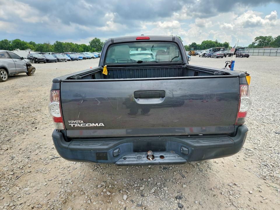 2010 Toyota Tacoma VIN 5TEUX4EN4AZ725627 COPART salvage auction — REAR END, OH - CERTIFICATE OF TITLE (P), sold $5,900 on 2026-07-31 (photo 6)