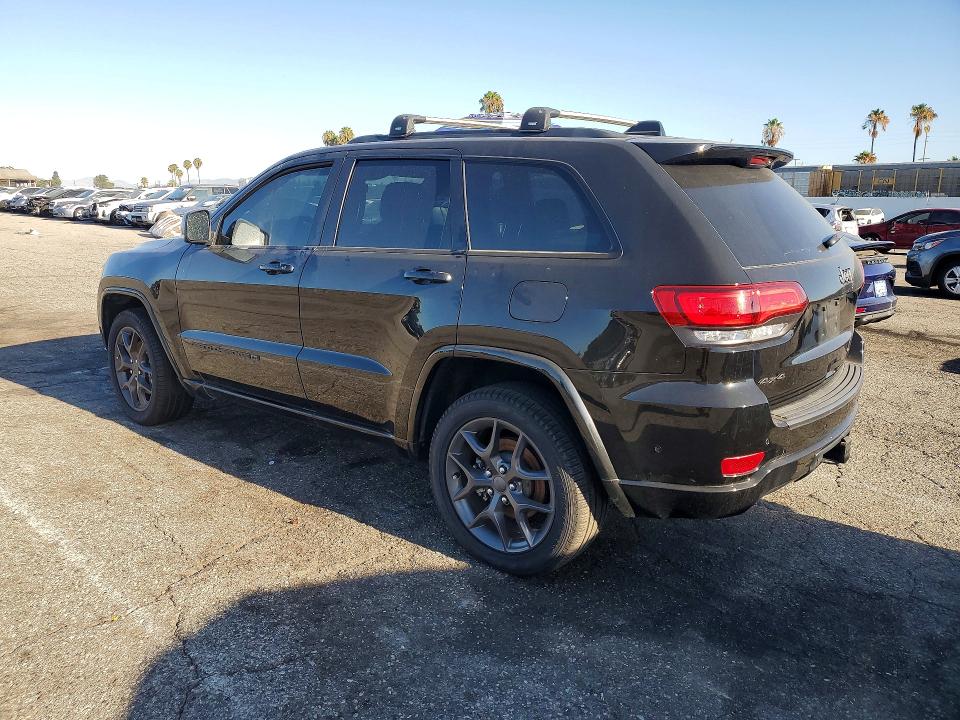 2021 Jeep Grand cherokee VIN 1C4RJFBG7MC781072 COPART salvage auction — BURN, CA - SALVAGE CERTIFICATE, sold $10,100 on 2026-07-31 (photo 2)