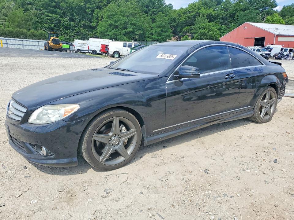 2010 Mercedes-benz Cl-klasse VIN WDDEJ8GB0AA025524 COPART salvage auction — REAR END, Ma - Cert Of Title-Reconstrctd Coll, sold $1,550 on 2026-08-17 (photo 1)