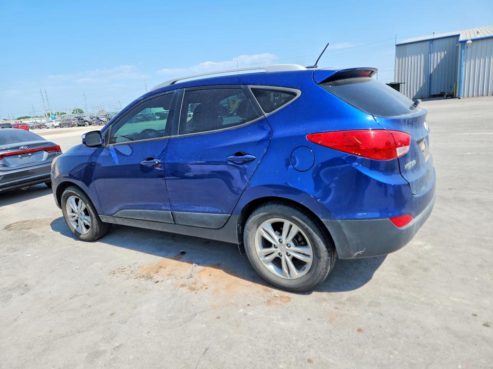 2013 Hyundai Tucson VIN KM8JU3AC4DU770764 COPART salvage auction — MECHANICAL, Ok - Certificate Of Title, sold $1,100 on 2026-07-15 (photo 2)
