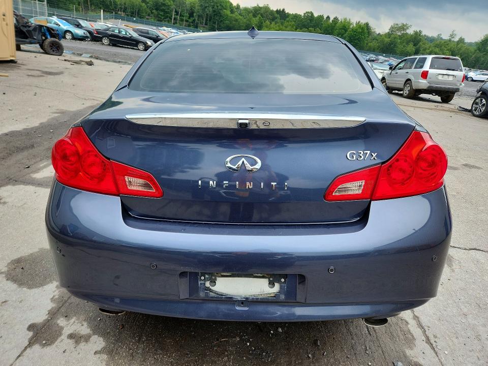 2013 Infiniti G VIN JN1CV6ARXDM761781 COPART salvage auction — FRONT END, Pa - Cert Of Salv-R=Reconstructed, sold $10 on 2026-07-29 (photo 6)