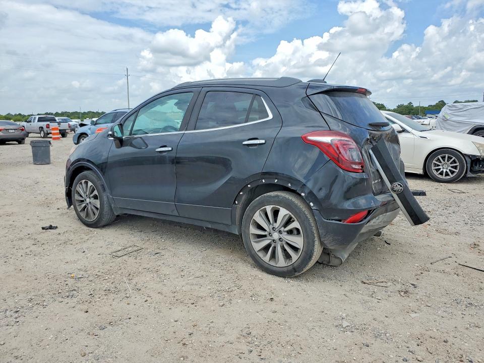 2018 Buick Encore VIN KL4CJASB6JB659439 COPART salvage auction — REAR END, TX - SALVAGE VEHICLE TITLE (P), sold $575 on 2026-07-16 (photo 2)