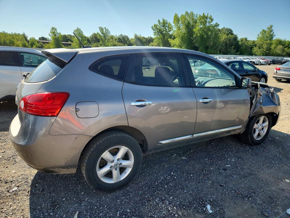 2013 Nissan Rogue VIN JN8AS5MV1DW666471 COPART salvage auction — FRONT END, MA - CERT OF TITLE-RECONSTRCTD COLL, sold $425 on 2026-07-22 (photo 3)
