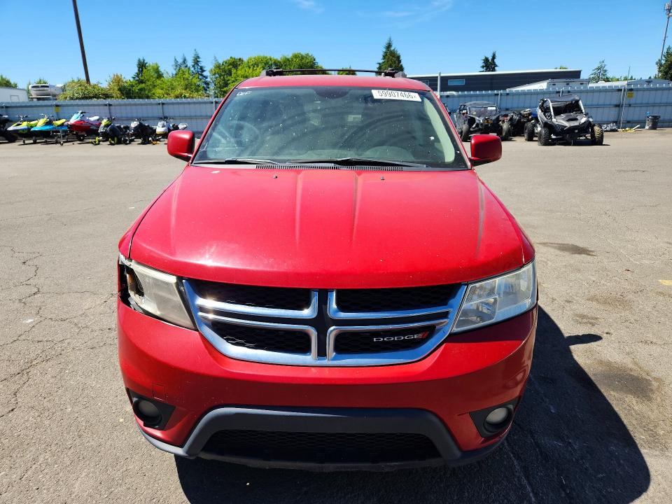 2017 Dodge Journey VIN 3C4PDDFG2HT595561 COPART salvage auction — FRONT END, Or - Certificate Of Title, sold $575 on 2026-07-27 (photo 5)