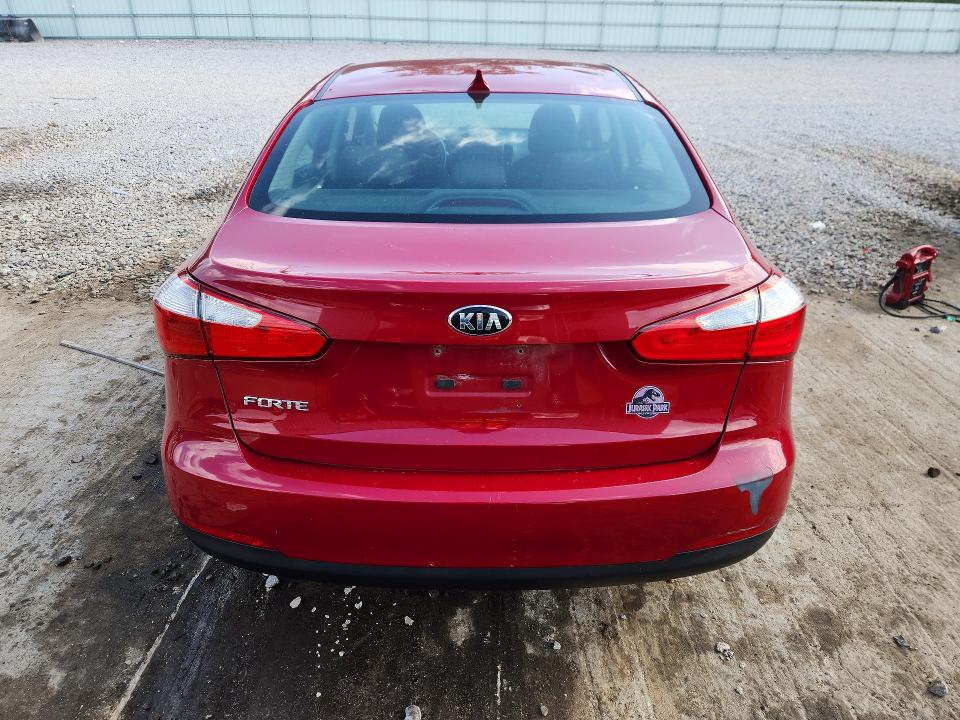 2015 Kia Forte VIN KNAFX4A63F5381321 COPART salvage auction — VANDALISM, Wi - Certificate Of Title, sold $825 on 2026-07-13 (photo 6)