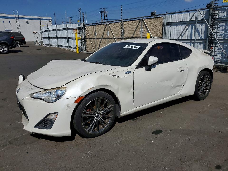 2016 Scion Fr-s VIN JF1ZNAA18G8707192 COPART salvage auction — REAR END, Ca - Salvage Certificate, sold $500 on 2026-07-15 (photo 1)