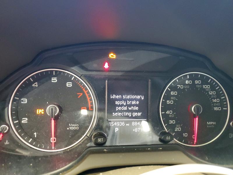 2013 Audi Q5 VIN WA1CFBFPXDA051110 COPART salvage auction — MINOR DENT/SCRATCHES, Me - Certificate Of Title, sold $375 on 2026-07-09 (photo 9)