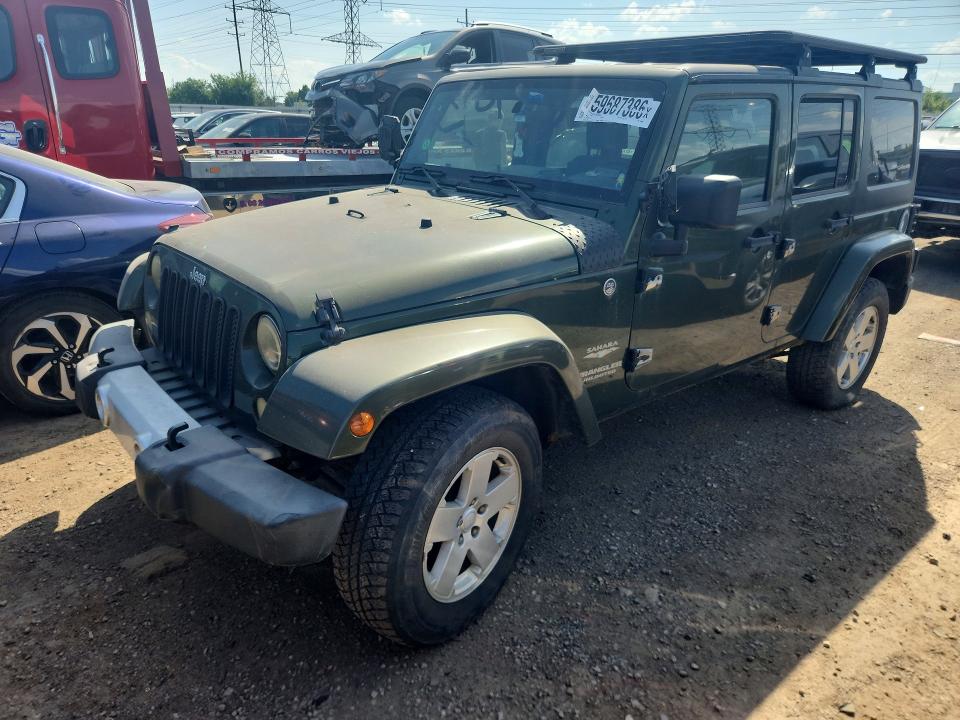 2008 Jeep Wrangler unlimited VIN 1J4GA59198L520500 COPART salvage auction — NORMAL WEAR, IN - CERTIFICATE OF TITLE, sold $2,472 on 2026-07-09 (photo 1)