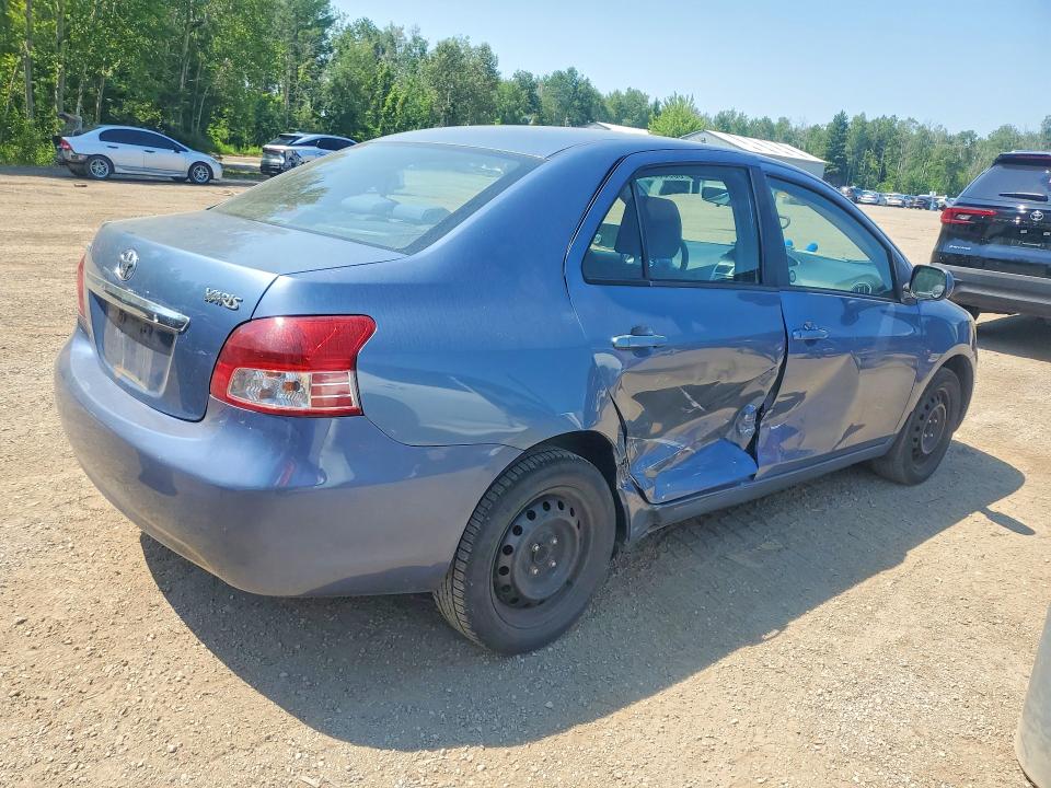 2009 Toyota Yaris VIN JTDBT923491310123 COPART salvage auction — SIDE, On - Permit Salvage, sold $350 on 2026-07-28 (photo 3)