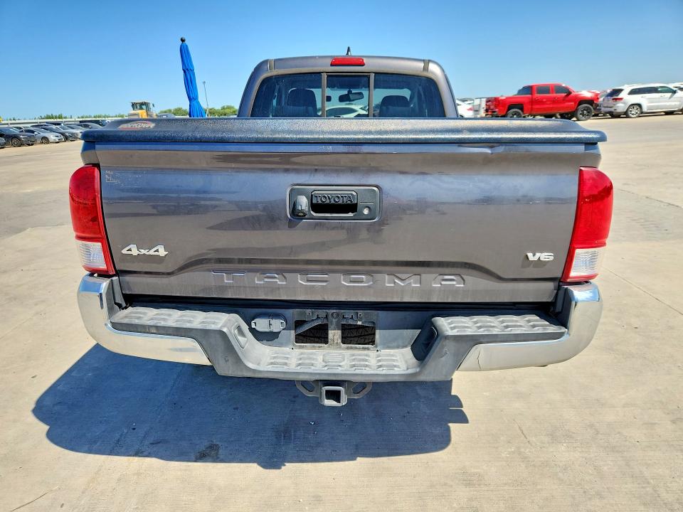 2017 Toyota Tacoma VIN 5TFSZ5AN4HX072781 COPART salvage auction — FRONT END, Tx - Salvage Vehicle Title, sold $8,600 on 2026-07-23 (photo 6)