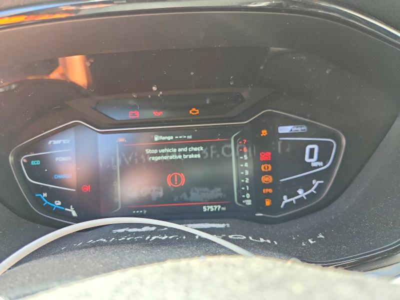 2020 Kia Niro VIN KNDCC3LD5L5363616 COPART salvage auction — FRONT END, HI - CERTIFICATE OF TITLE, sold $750 on 2026-07-27 (photo 9)