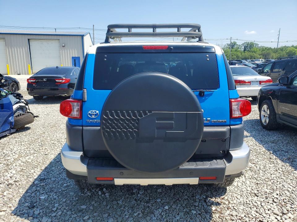 2007 Toyota Fj cruiser VIN JTEBU11F470008453 COPART salvage auction — FRONT END, MA - CERTIFICATE OF TITLE (P), sold $4,200 on 2026-07-22 (photo 6)