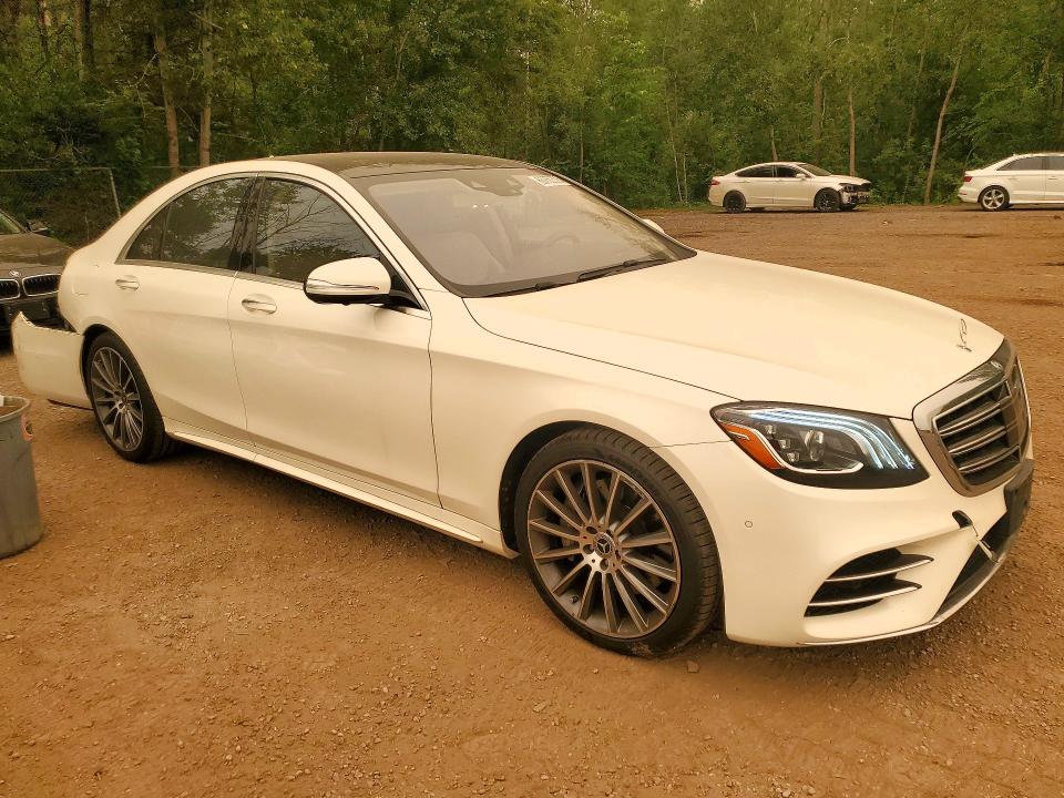 2018 Mercedes-benz S-klasse VIN WDDUF8GBXJA380360 COPART salvage auction — REAR END, On - Permit No Brand - Unfit, sold $28,500 on 2026-08-18 (photo 4)