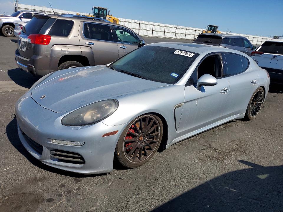 2014 Porsche Panamera VIN WP0AB2A77EL055945 COPART salvage auction — MECHANICAL, TX - DIS/DLR/EXP ONLY CLEAN TITLE, sold $4,000 on 2026-07-28 (photo 1)