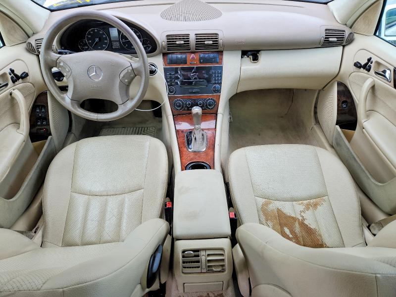 2006 Mercedes-benz C-klasse VIN WDBRF56HX6F740479 COPART salvage auction — REAR END, Fl - Cert Of Title Slvg Rebuildable, sold $275 on 2026-08-05 (photo 8)