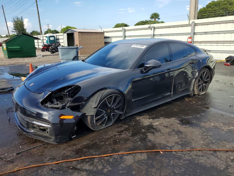 2018 Porsche Panamera VIN WP0AB2A75JL135187 — COPART salvage auction photo