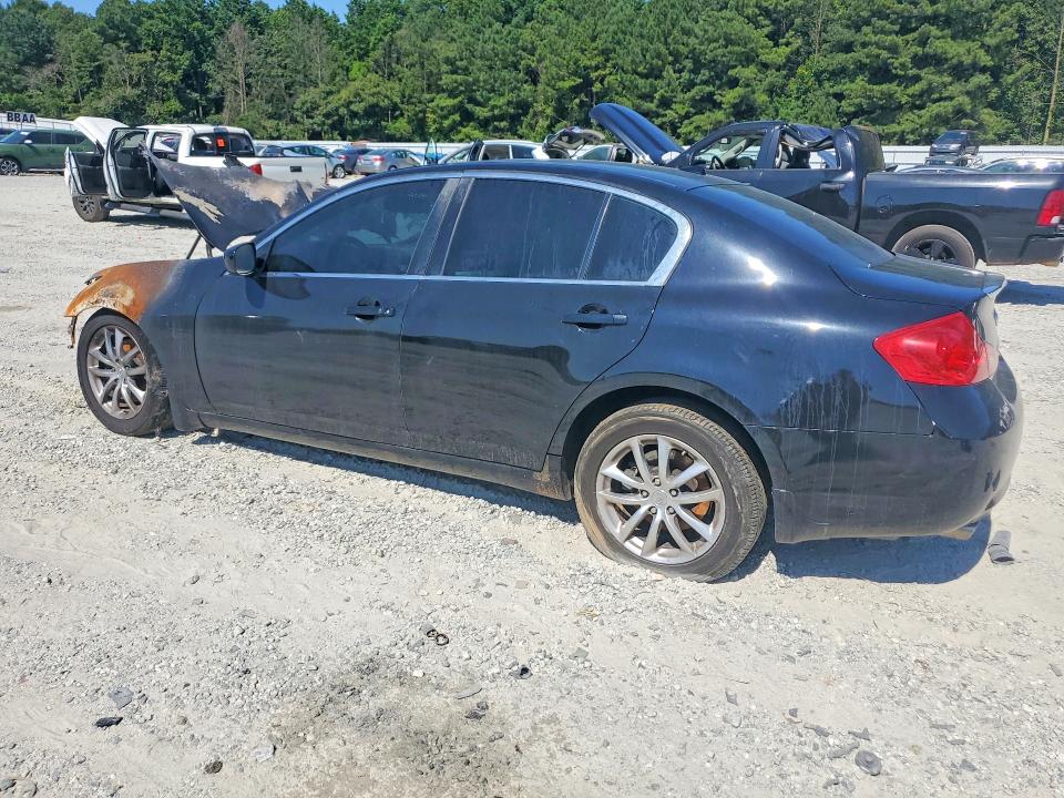 2009 Infiniti G37 VIN JNKCV61E29M306634 COPART salvage auction — BURN, GA - BILL OF SALE - PARTS ONLY, sold $250 on 2026-07-15 (photo 2)