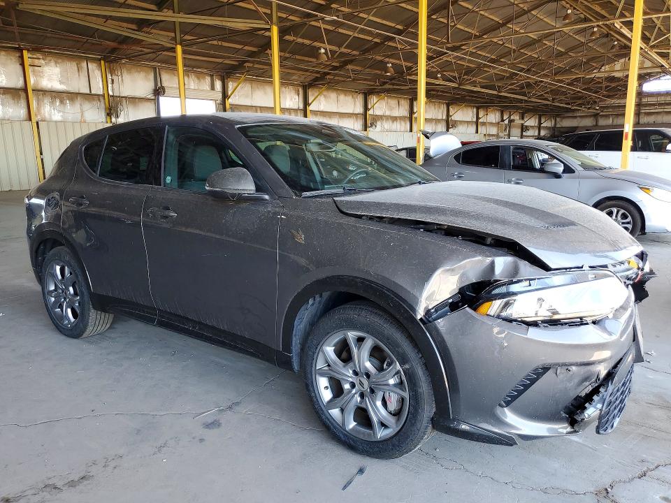 2024 Dodge Hornet VIN ZACPDFCW2R3A27480 COPART salvage auction — FRONT END, Az - Certificate Of Title, sold $3,100 on 2026-07-27 (photo 4)