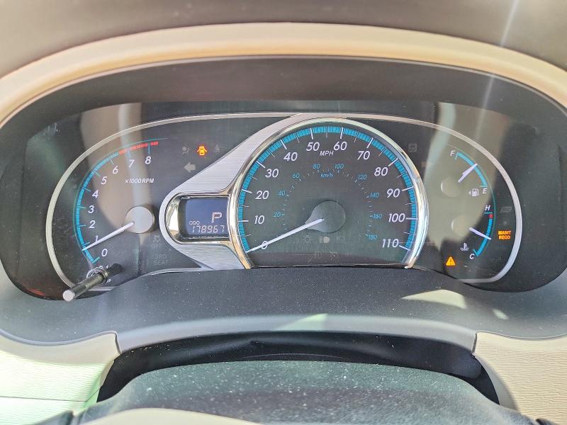 2014 Toyota Sienna VIN 5TDYK3DC3ES526243 COPART salvage auction — REAR END, Tx - Salvage Vehicle Title, sold $2,450 on 2026-07-15 (photo 9)