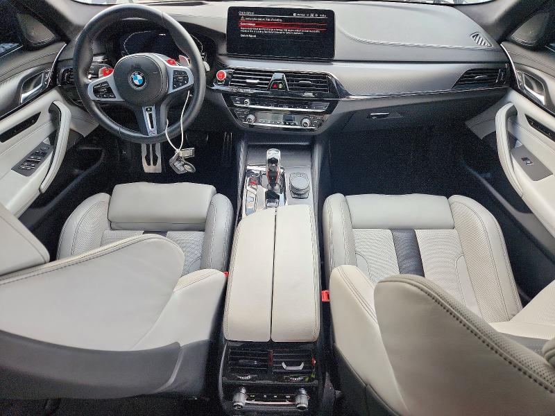 2022 BMW VIN WBS83CH03NCK38858 COPART salvage auction — FRONT END, GA - CERT OF TITLE-SALVAGE (P), sold $10,600 on 2026-07-30 (photo 8)