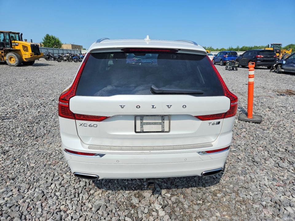 2020 Volvo Xc60 VIN YV4A22RL1L1565411 COPART salvage auction — FRONT END, Wi - Cert Of Title-Salvage Vehicle, sold $12,000 on 2026-08-10 (photo 6)