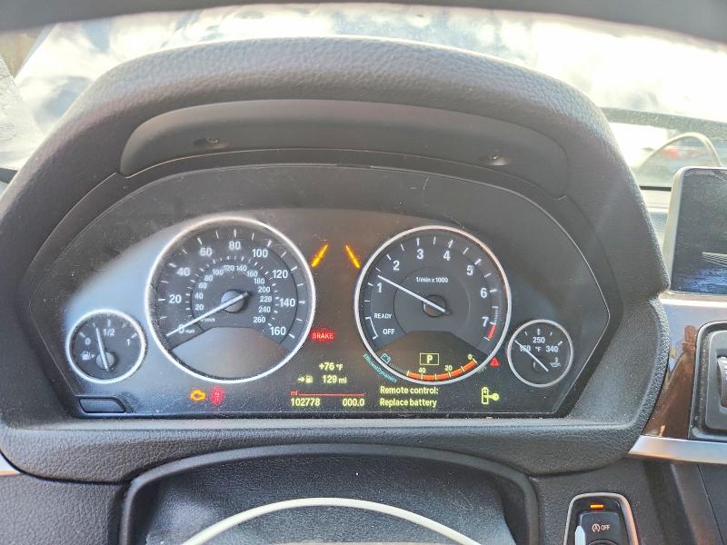 2015 BMW 3er VIN WBA3X9C50FD868969 COPART salvage auction — FRONT END, Co - Certificate Of Title (P), sold $1,150 on 2026-08-20 (photo 9)