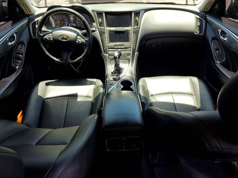 2015 Infiniti Q50 VIN JN1BV7AP3FM358857 COPART salvage auction — REAR END, Ca - Salvage Certificate, sold $950 on 2026-08-26 (photo 8)