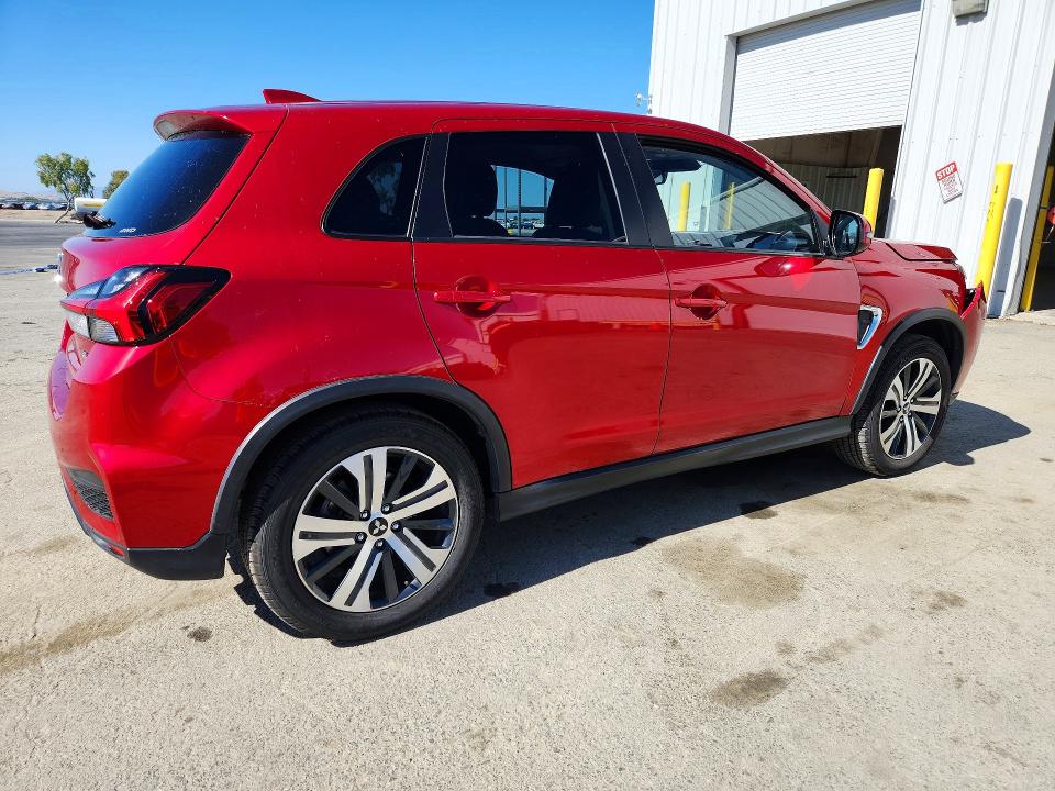 2024 Mitsubishi Outlander sport VIN JA4ARUAU5RU018321 COPART salvage auction — FRONT END, FL - CERT OF TITLE SLVG REBUILDABLE (P), sold $4,900 on 2026-08-03 (photo 3)